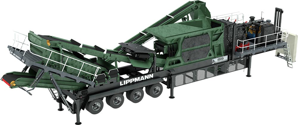 Lippmann 4800R Wheeled Impactor | Portable Crushing Power