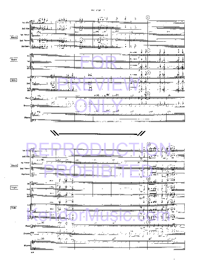 Road Time Shuffle Sheet Music by Toshiko Akiyoshi (SKU: 52775