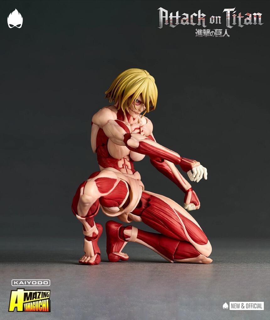 Attack On Titan Amazing Yamaguchi Female Titan Revoltech