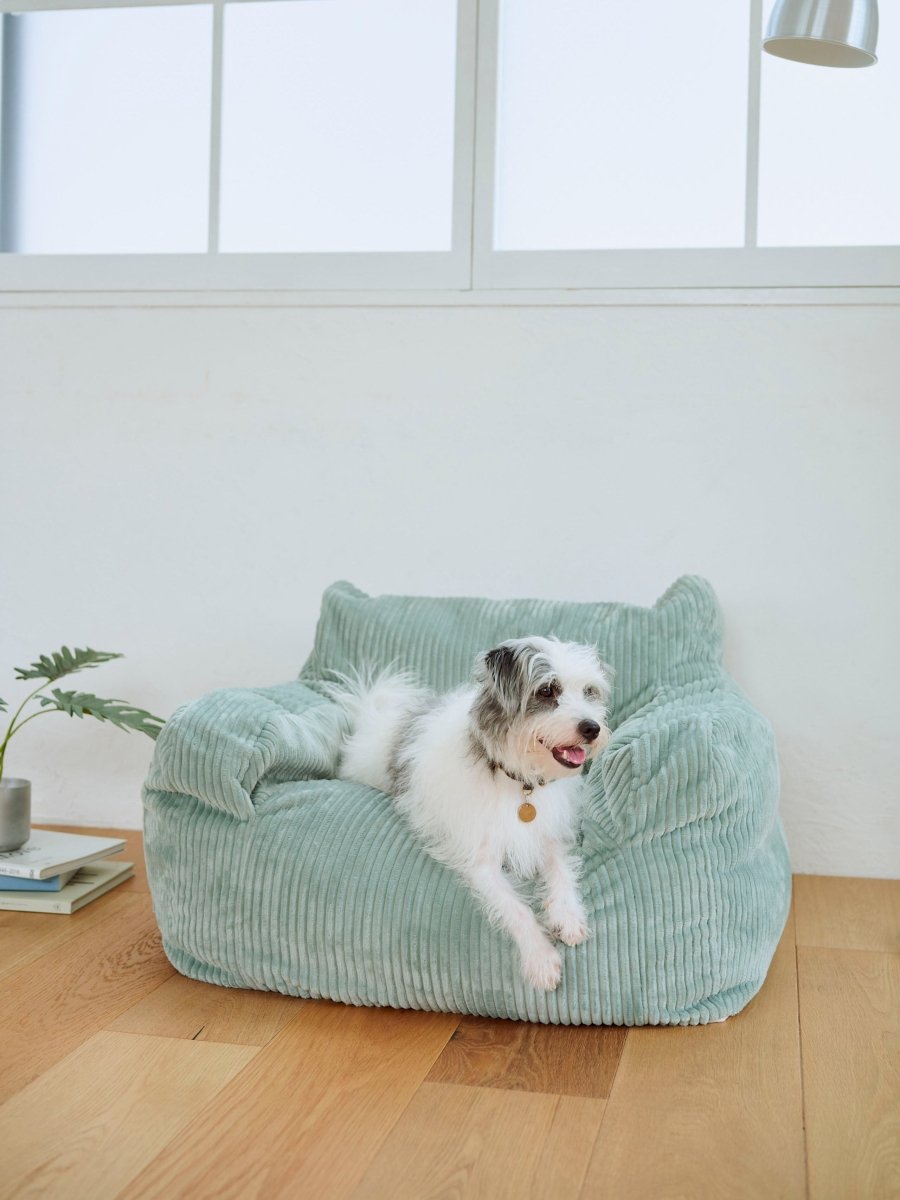 LOOSY 1人掛けビーズソファ ミニ Mint｜1人用ソファ おしゃれ