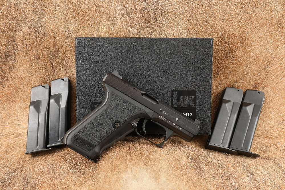 German Heckler & Koch HK P7 M13 4” 9mm 13RD Squeeze Cocking Pistol