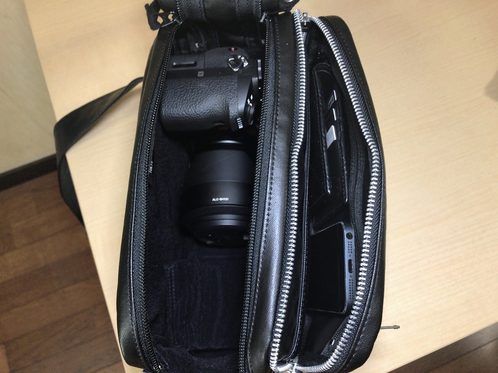 PORTER（ポーター）カメラバッグのレビュー スナップに最適なカメラ