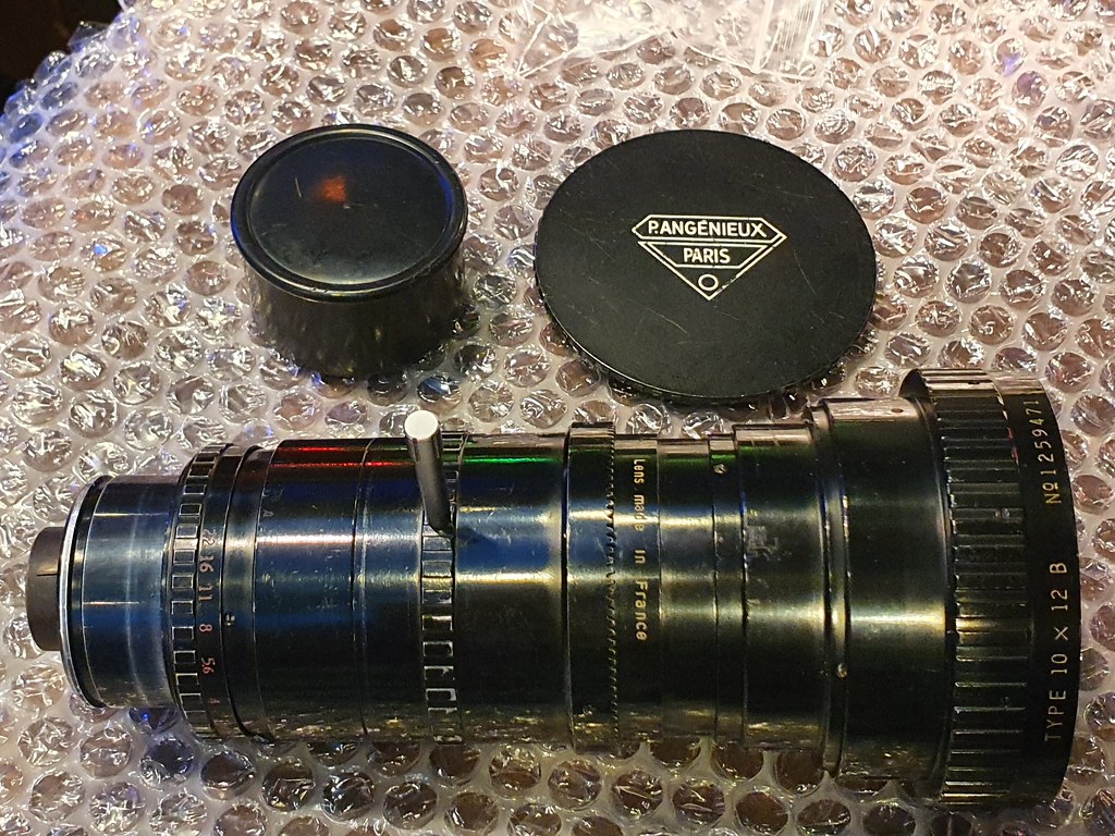 レンズ沼298本目】P.ANGENIEUX 12-120mm f2.2 Arri STDマウントで1960