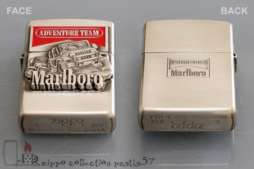 Zippo Marlboro 1998-03 C-XIV Zippo Adventure Team Jeep 3D … | Flickr