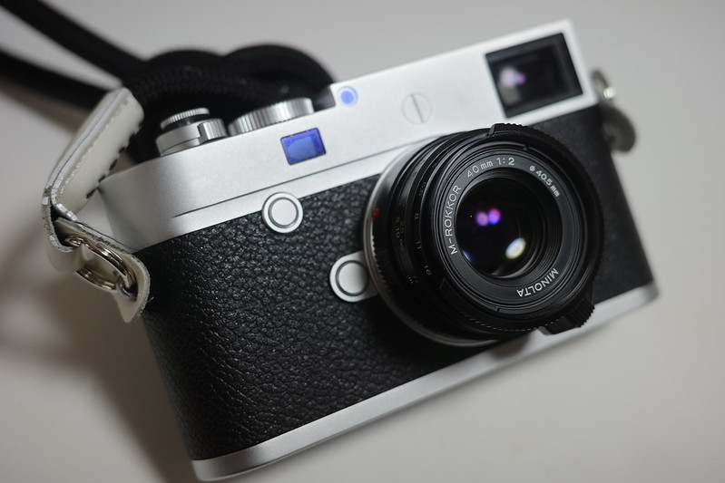 突如開催された40mm祭に飲みこまれて、MINOLTA M-ROKKOR 40mm f2.0を