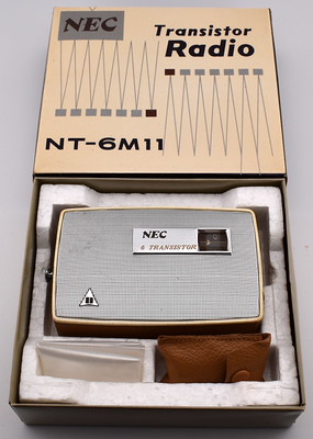 Vintage NEC Transistor Radio, Model NT-6M11, AM Band, 6 Tr… | Flickr