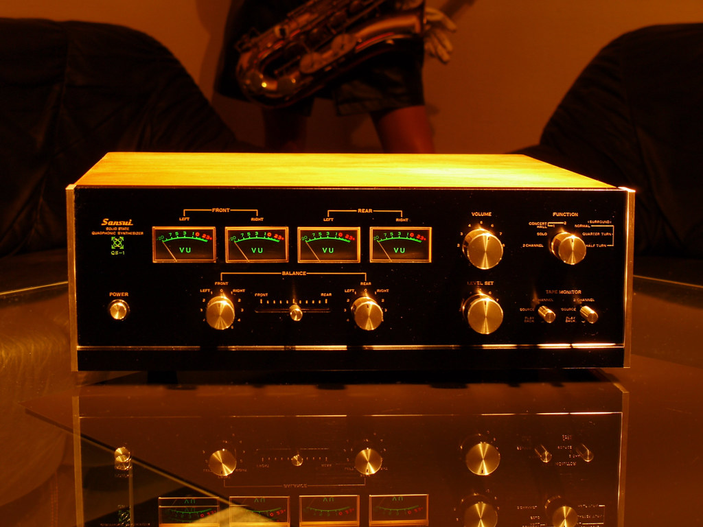 Sansui QS-1 Quadraphonic Synthesizer | 1971 Sansui's history… | Flickr