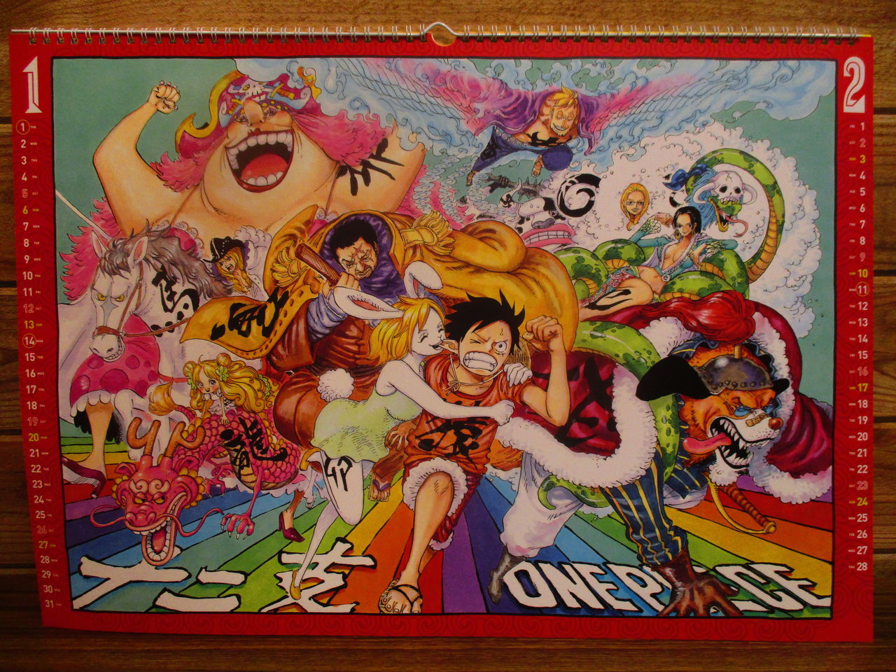 大阪店】コミックカレンダー2019好評発売中！！ : ONE PIECE 麦わら