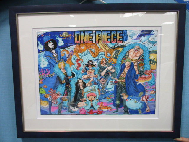 ONE PIECE 高級複製原画 アラバスタ編 ワンピース 名場面イラスト