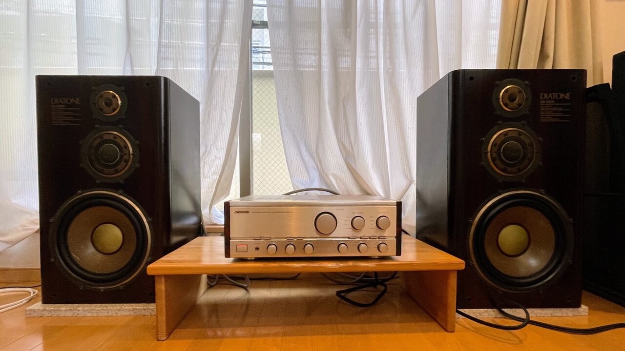 友人がDIATONE DS-2000を購入したので設置作業を手伝う : まいまい