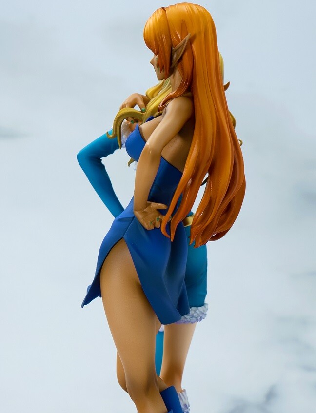 遊戯王 モンスターフィギュアコレクション ヂェミナイ・エルフ 1/7