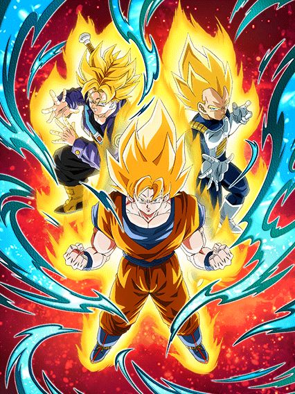 ドッカンバトル『LR 全てを賭けた極限バトル 超サイヤ人孫悟空&超