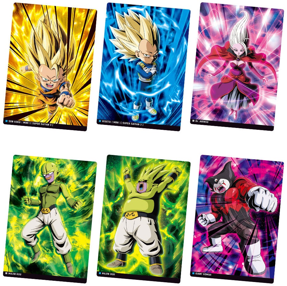 イタジャガ ドラゴンボール vol.6 全30種 カード画像【商品仕様・画像