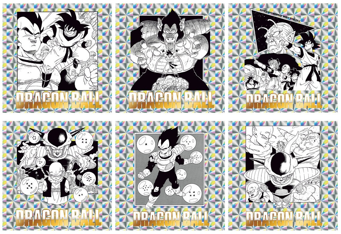 ドラゴンボール40周年記念 オリジナルイラストレーション シール