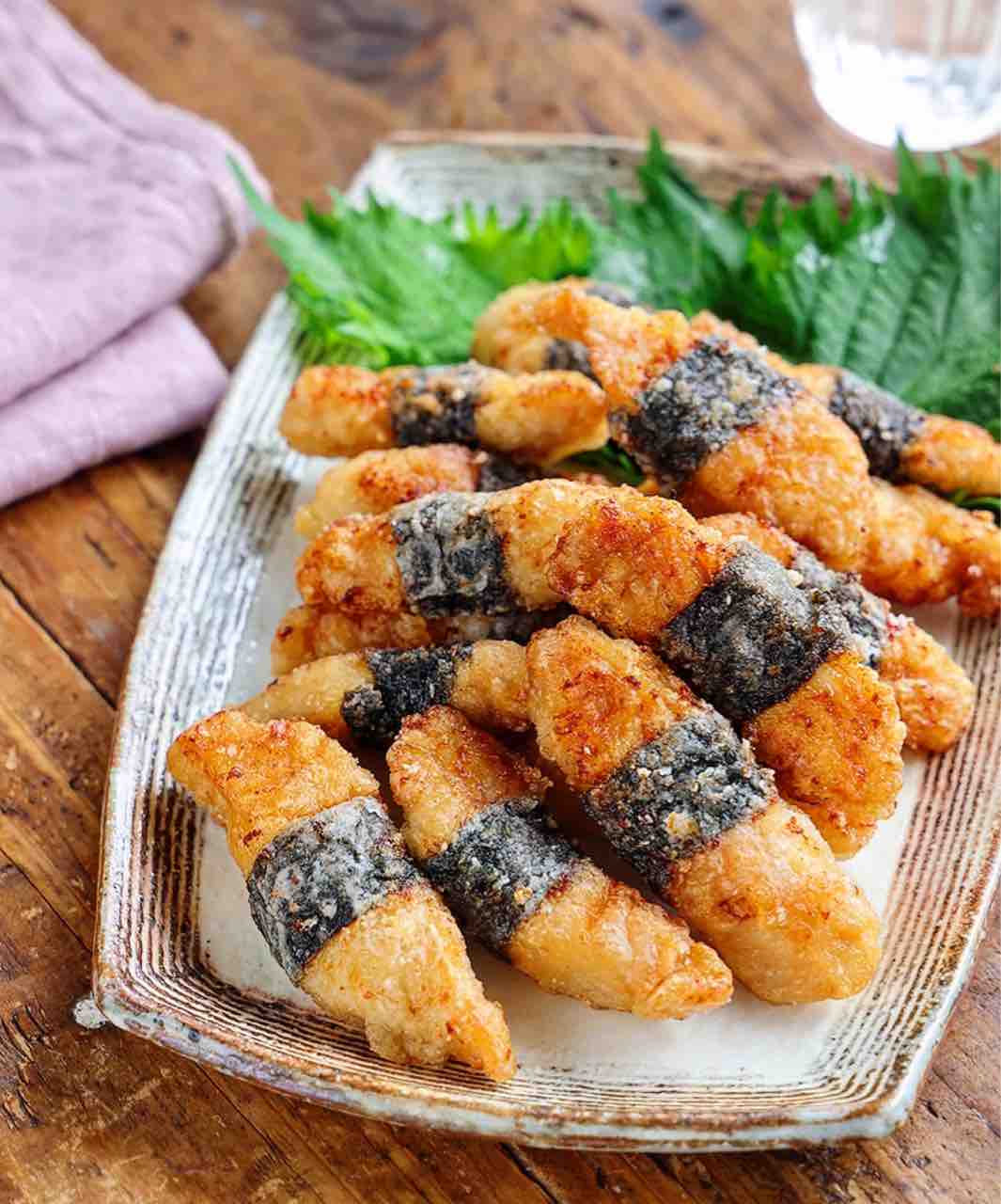 ♡揚げない！ささみの磯辺焼き♡【#簡単レシピ #時短 #節約 #お弁当