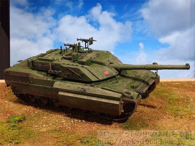 トランペッター 1/35 イタリア アリエテC1増加装甲型 完成