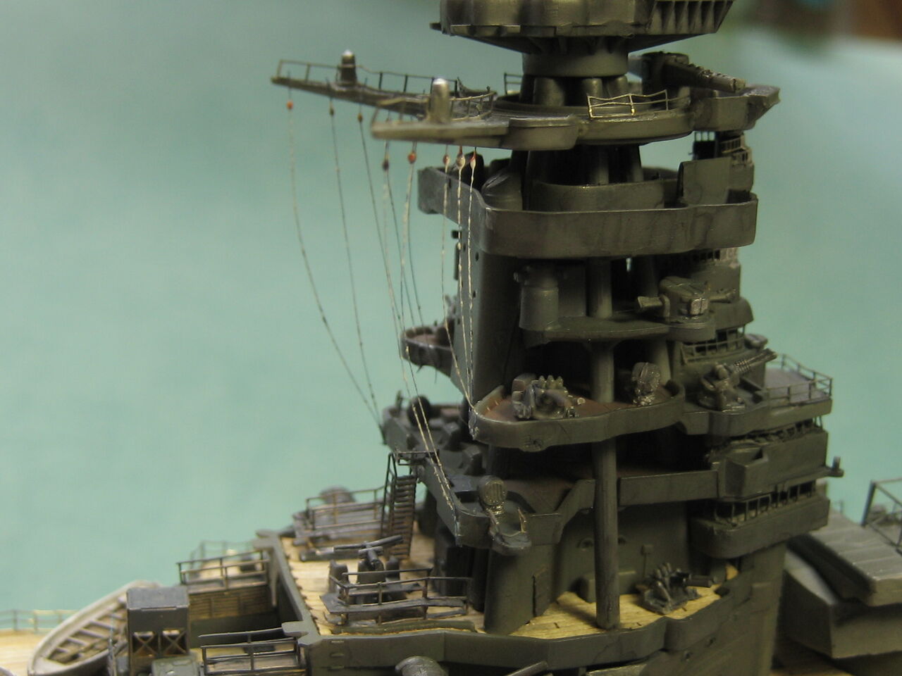 戦艦長門 1/500フジミ模型 6回 : 模型好きの御本尊たち