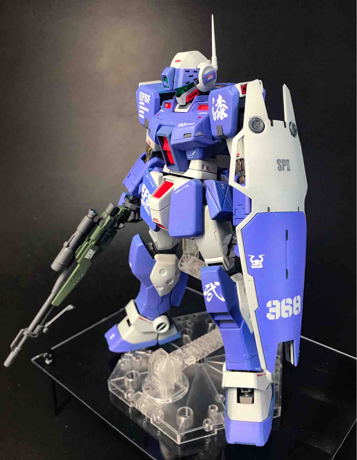 MG RGM-79SP ジム・スナイパーII 製作 塗装 その三 （完成） : Morgana