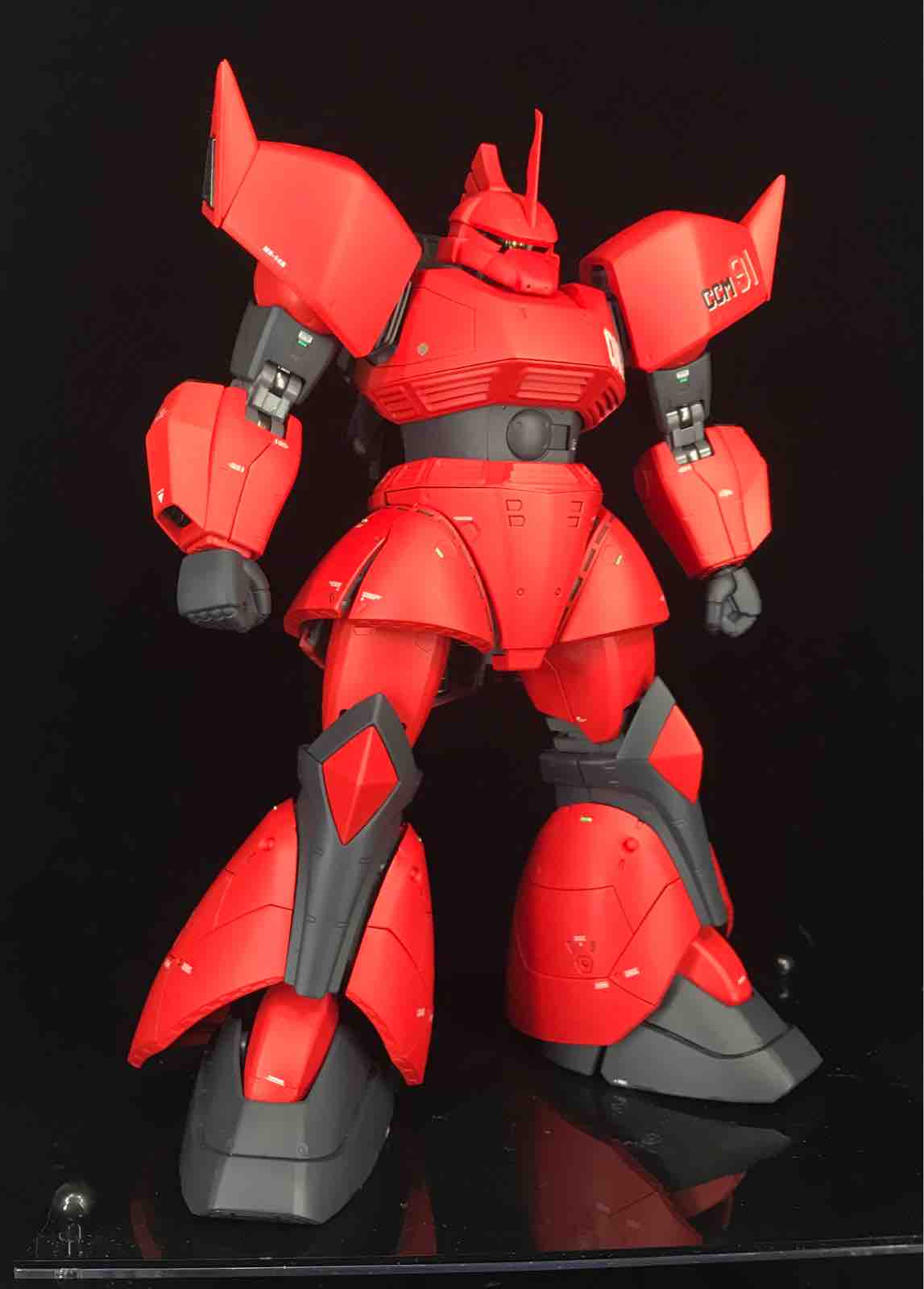 MG ゲルググ ver.2.0 ジョニー・ライデン専用 製作 塗装 : Morgana Works