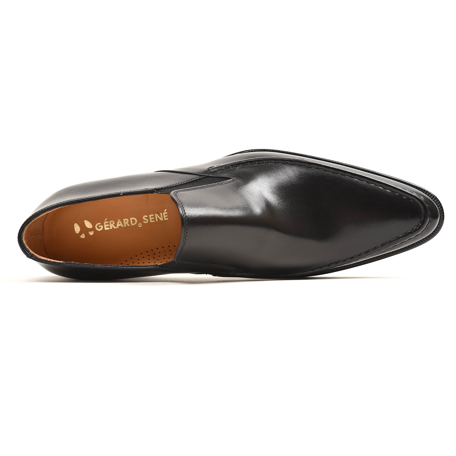 ジェラール・セネ LEAGUE BOX BLACK (メンズ) スリッポン