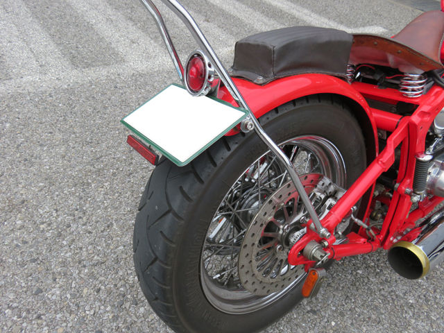 1994年式FXST フロントホイール21インチ化＆前後タイヤ交換からの