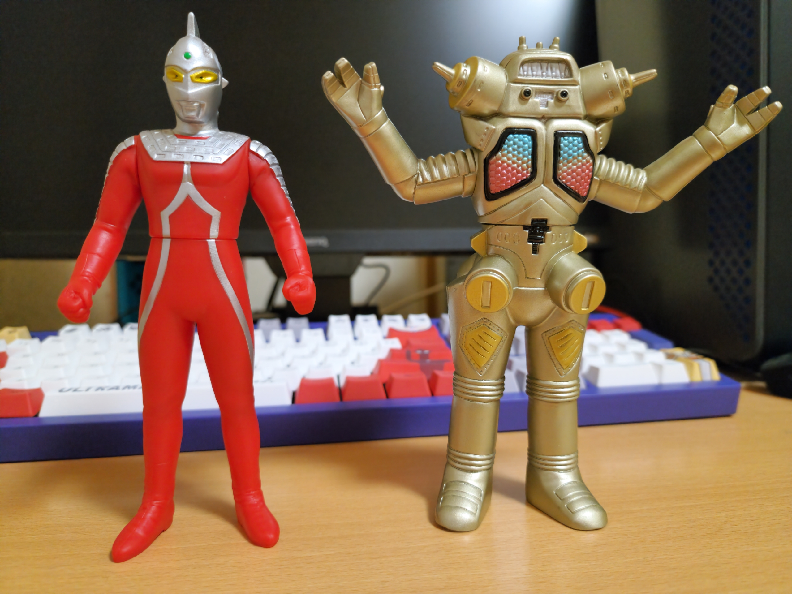 中国限定ソフビ クラシックバトルセット ウルトラセブンVSキングジョー