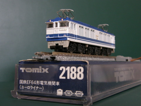 新規入線車両（トミックス旧製品・EF64形 ユーロライナー塗装