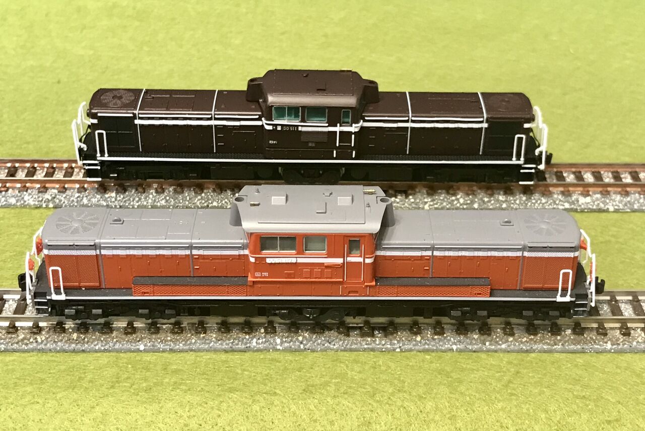 KATOとマイクロエースの「DD51形」を並べてみました。 : エヌゲ道