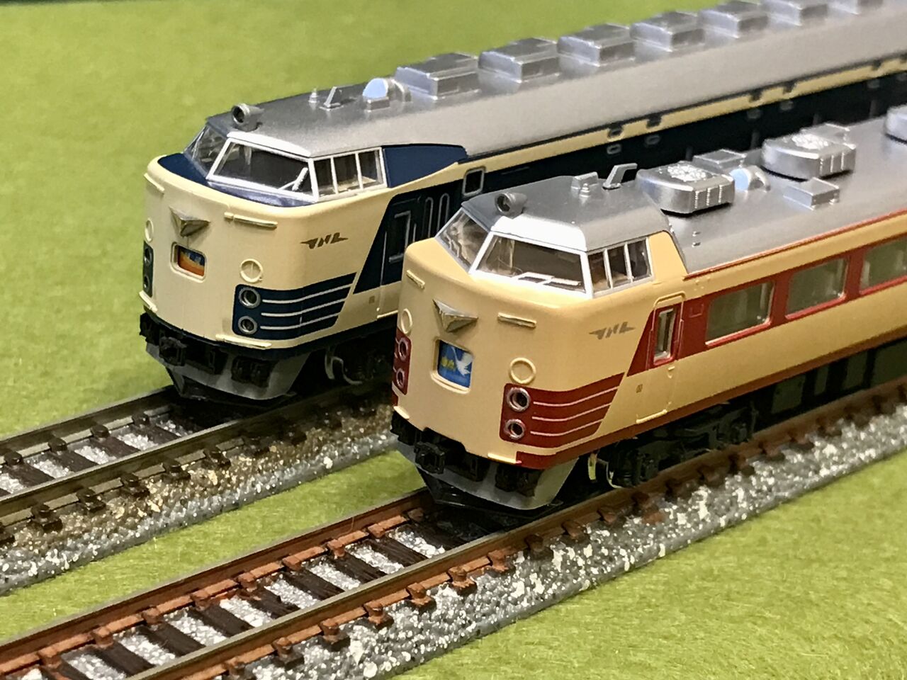 KATOの「485系」と「583系」（初代製品）を並べてみました。 : エヌゲ