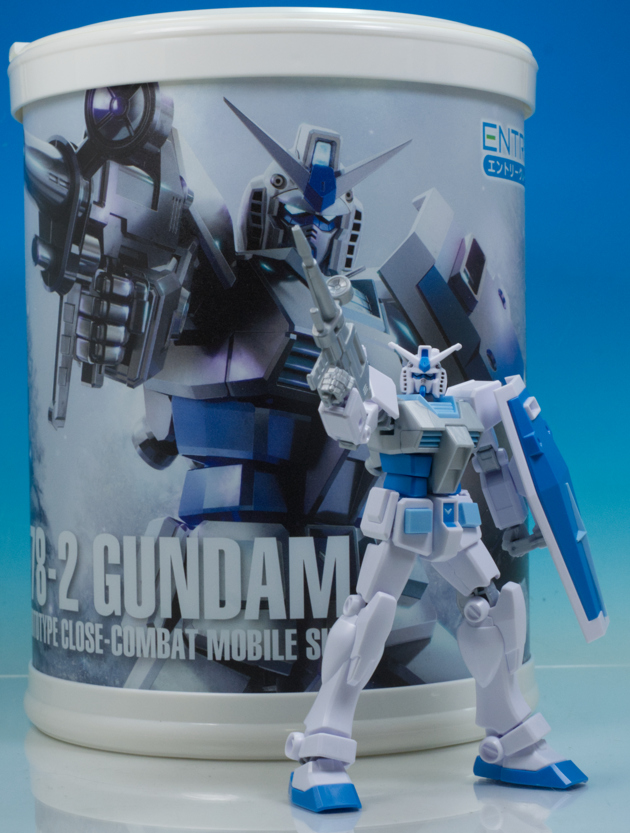 レビュー ガンプラ入りラウンドBOX「EG RX-78-2 ガンダム（スノー