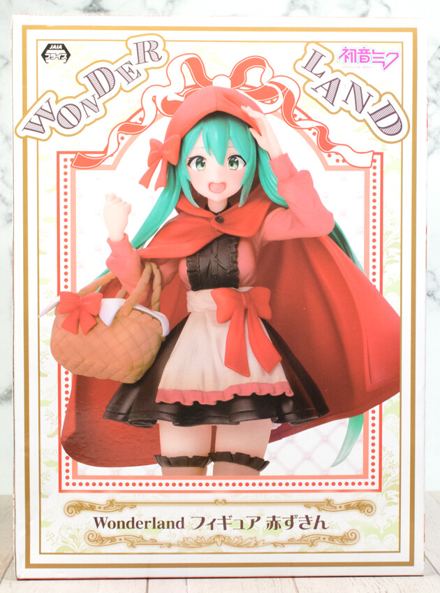 レビュー タイトー 初音ミク Wonderland フィギュア 赤ずきん