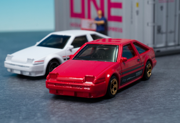 レビュー ホットウィール トヨタAE86スプリンター・トレノ（2022 赤