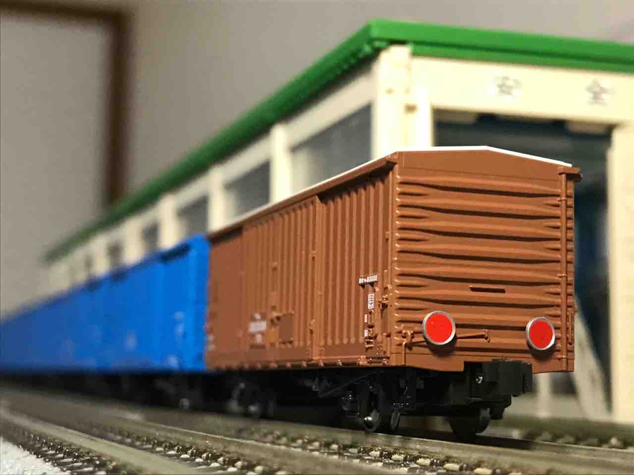 KATO ワム80000(280000・380000) 入線 : 夏島鉄道