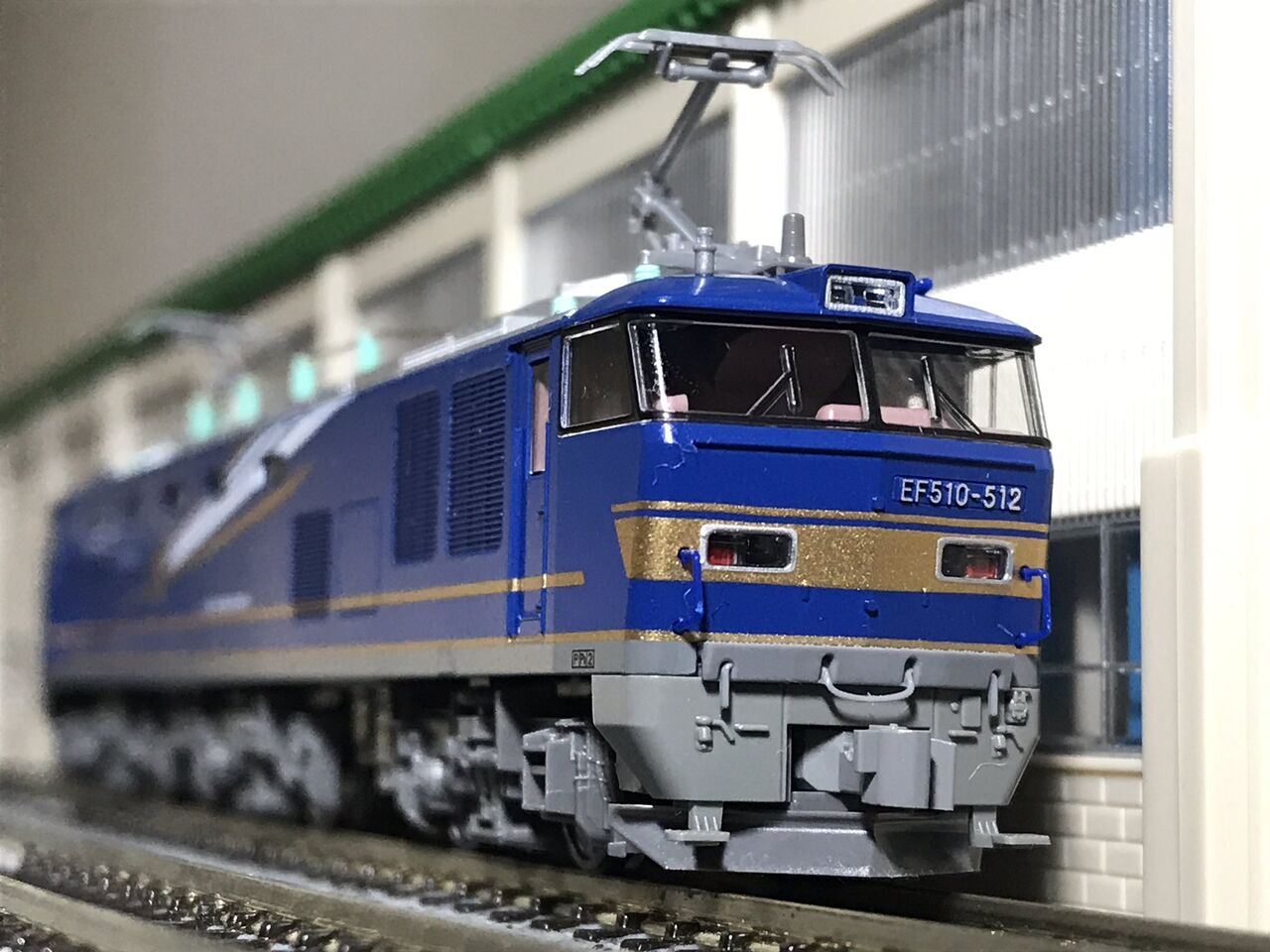 KATO EF510 北斗星 入線 : 夏島鉄道