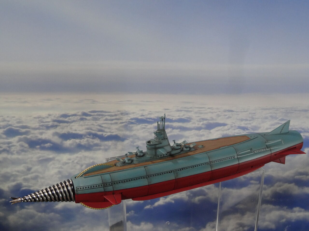 海底軍艦 轟天号 1／700モデル製作記 : ミドリ科学商店～1960