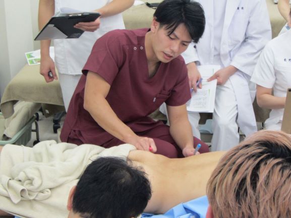 授業紹介 臨床はりきゅう実技（集中講義）5日目 ～ アキュゾーン
