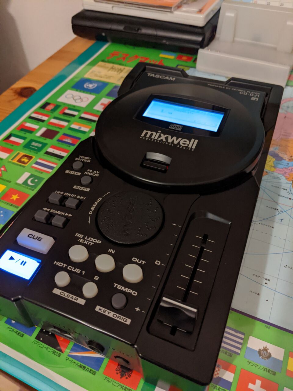 緊急企画】TASCAM CD-DJ1のピックアップを交換してみた : オオノ屋のアレ