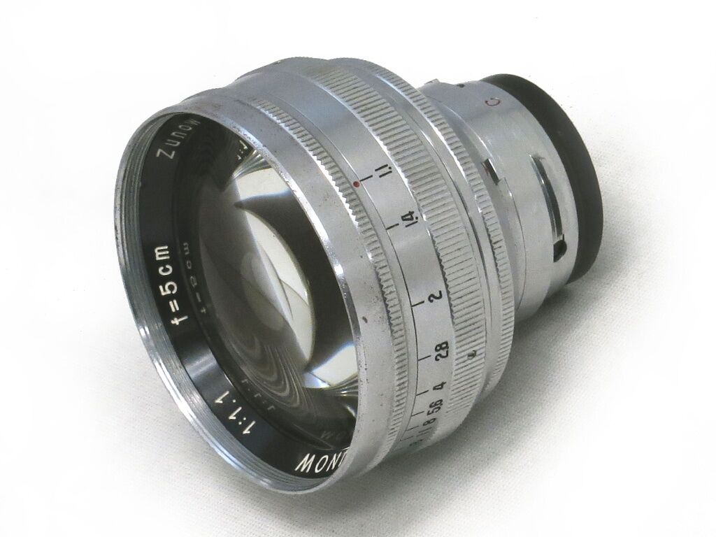 ZUNOW 50mm F1.1 （C） 【AB】 ￥698,000-（税込） : コンタックス専門