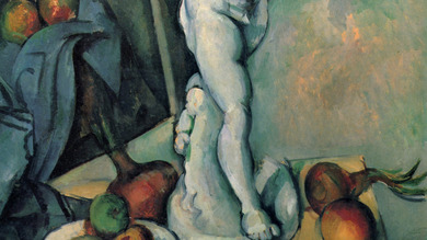 セザンヌ： キューピットの石膏像のある静物｜コートールド美術館展