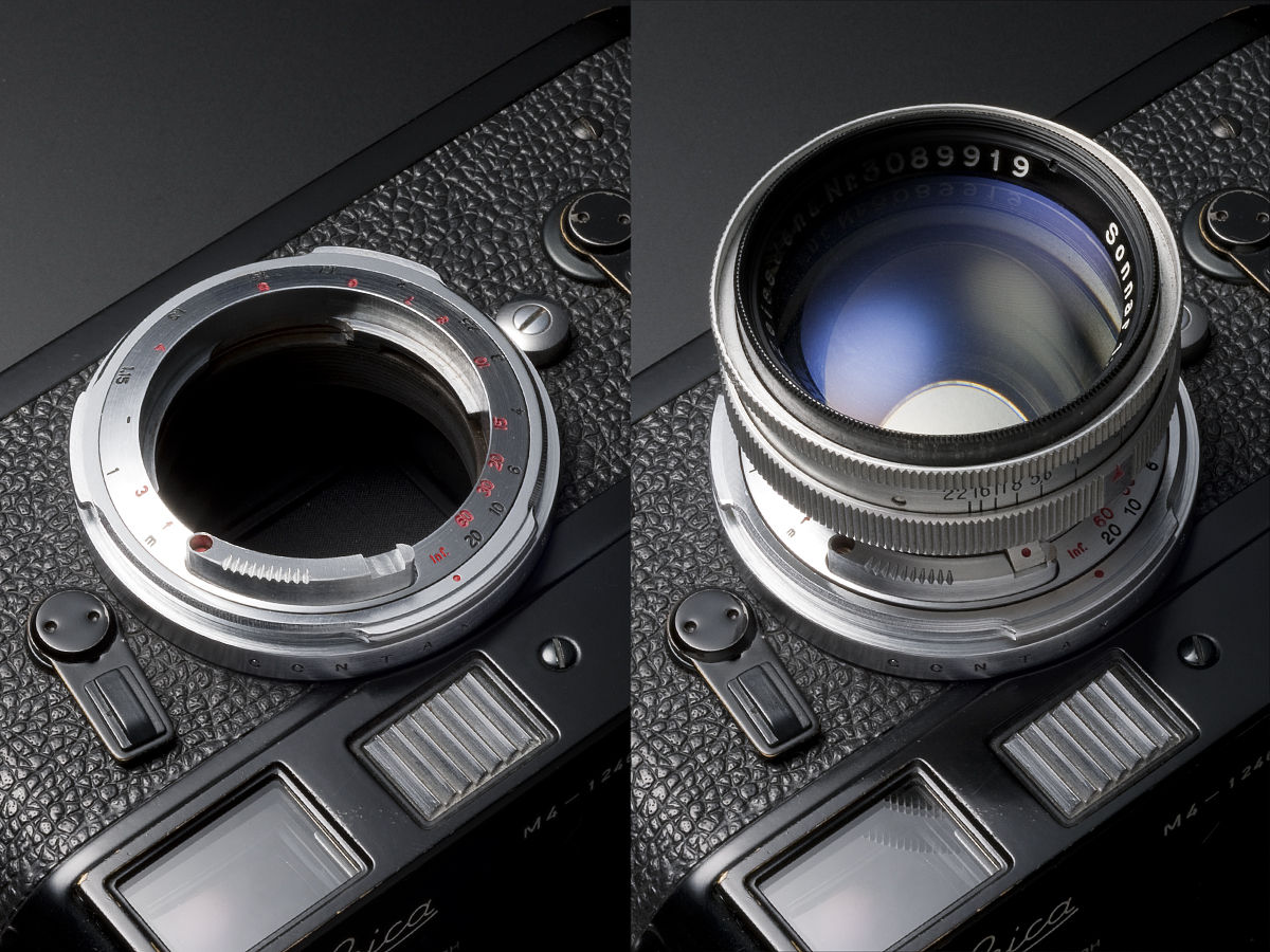 旧コンタックスレンズ用アダプター : Amedeo Adapter Japan