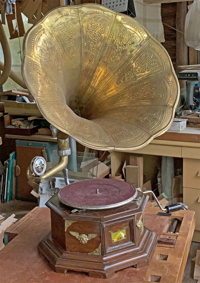 アンティーク蓄音機の整備 : 毎日山ごもり