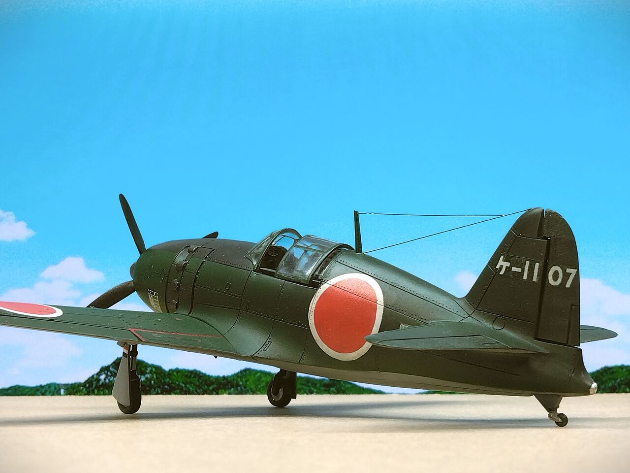 ニチモ 1/72 日本海軍 局地戦闘機 「雷電」（JACK） : 常磐重工 -JOBAN