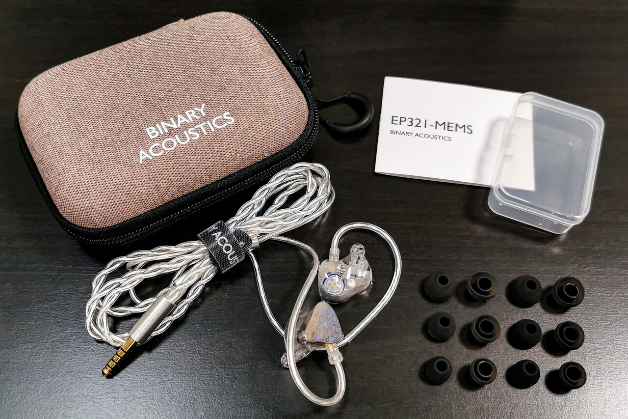 Binary EP321 MEMS」 ダイレクトMEMSドライバー搭載の6ドライバー