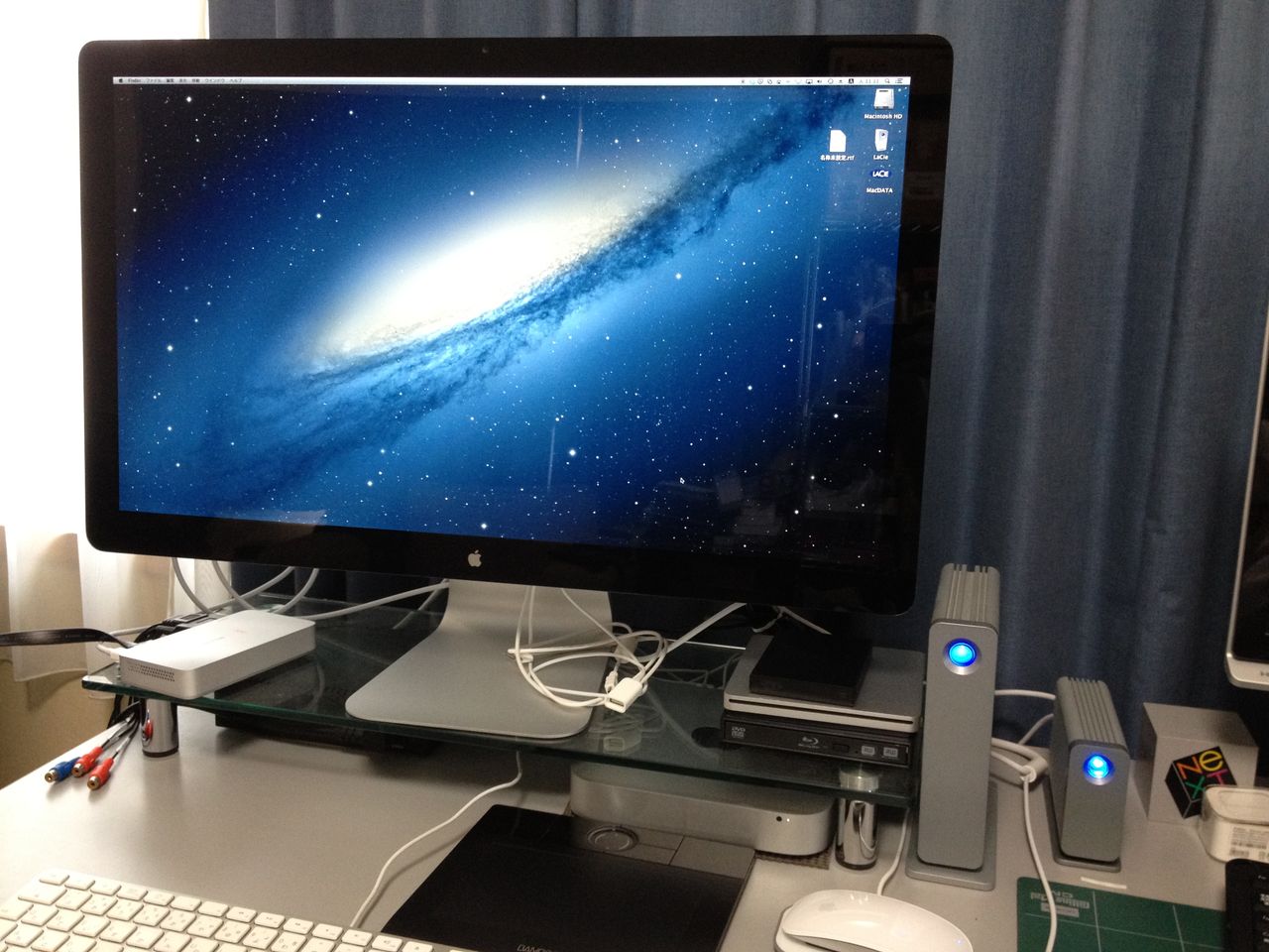 Thunderbolt Displayとの日々。 : bisonicr keep walking.