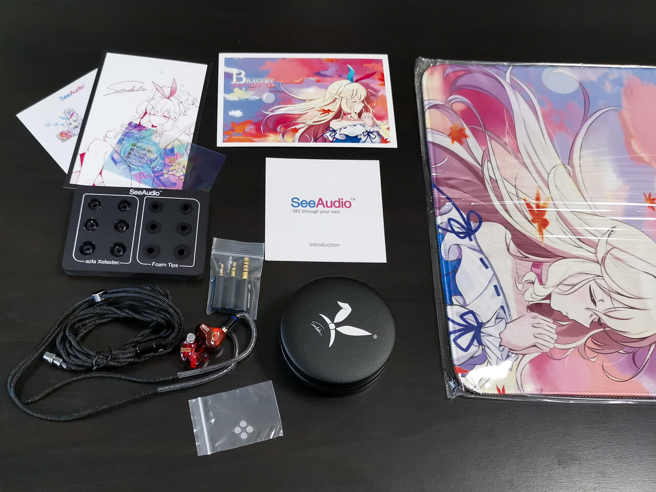 SeeAudio Bravery Anniversary Limited Edition」 限定500個、レッドの