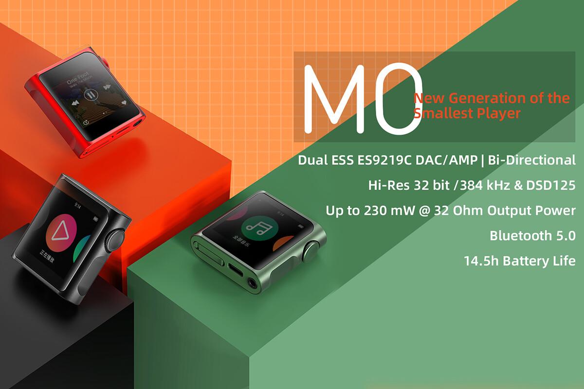 Shanling M0Pro」 わずか4.5cm、36.8gの超小型ながらデュアルDAC搭載