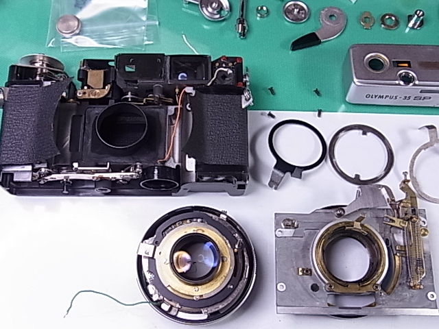 カメラ修理 OLYMPUS-35 SP（オリンパス35 SP) : カメラ修理工房日記