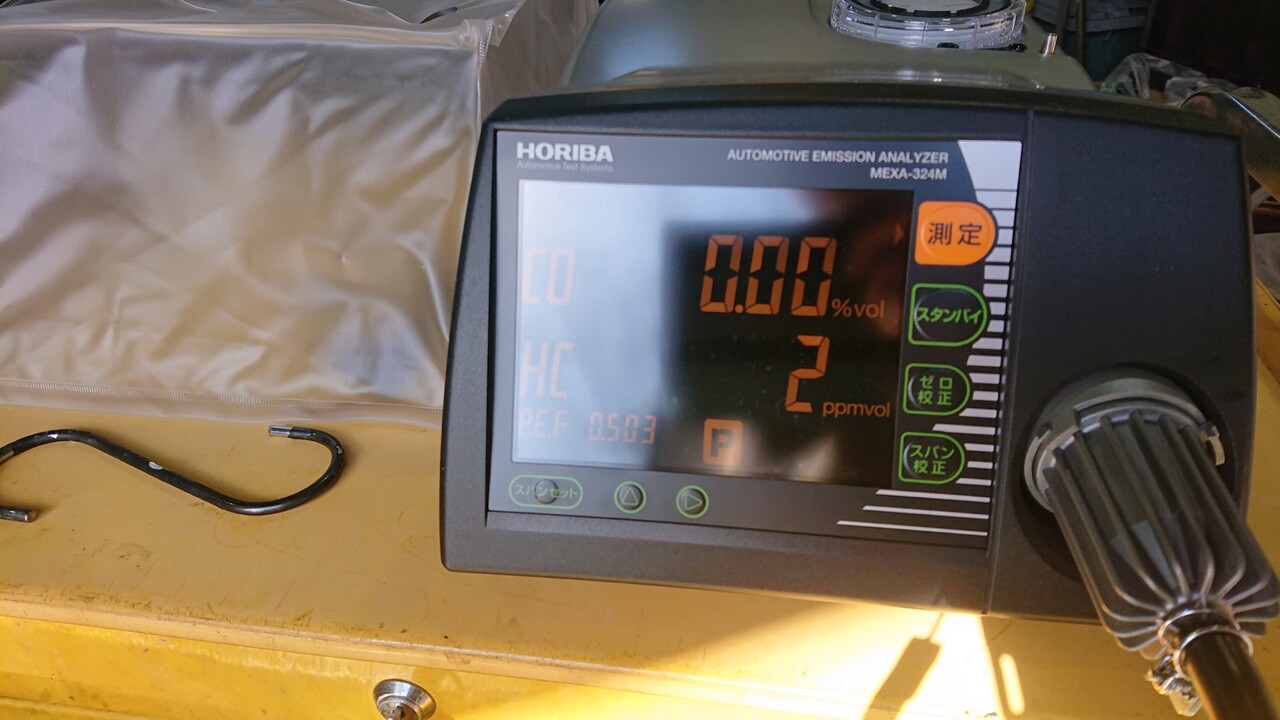 HORIBA MEXA-324M 排ガステスター : 浜松でネジをまわす社長の日記