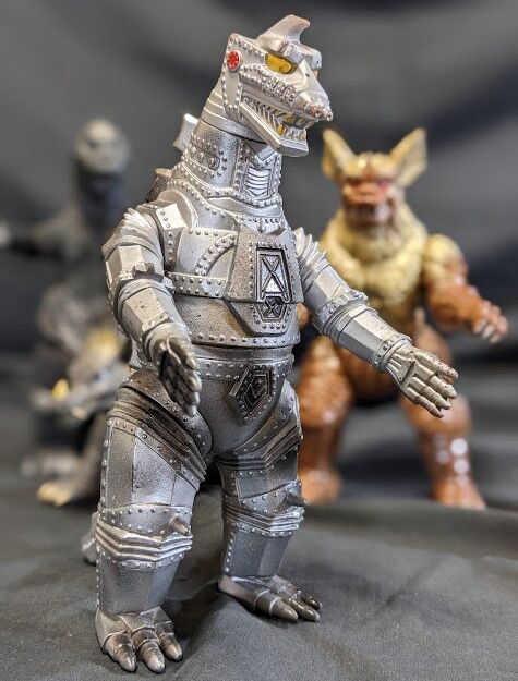 ゴジラ対メカゴジラ」昭和チャンピオンまつり（バンダイ）ソフビ4体