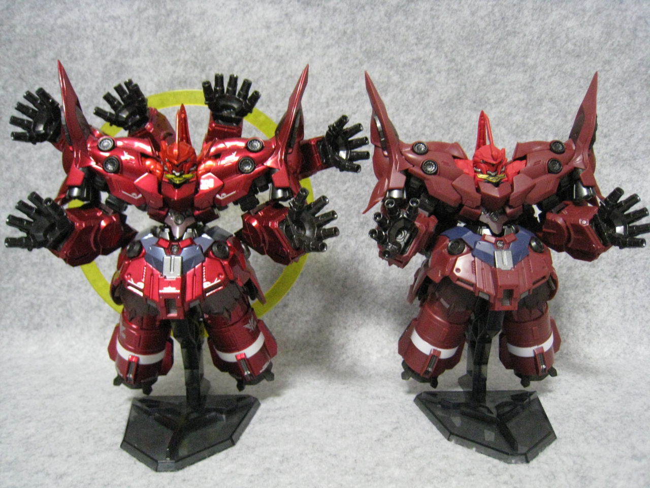 ガンダムコンバージコア ネオ・ジオング フルセット（メタリックver